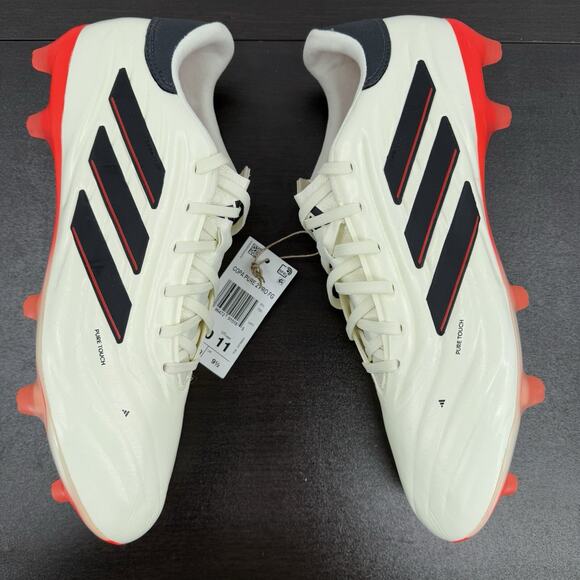 Adidas Copa Pure 2 PRO FG Soccer Cleats Shoes White IE4979 Mens 7 Womens 8 main image 8